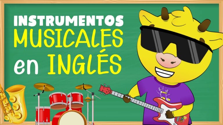 20 instrumentos musicales en ingles