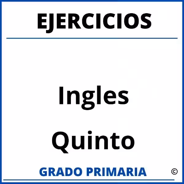 actividades-en-ingles-para-ninos-de-quinto-grado