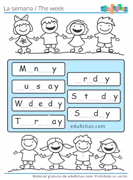 fichas-dias-de-la-semana-en-ingles-para-ninos