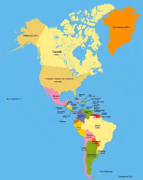 nombres-de-paises-de-america-en-ingles-y-espanol
