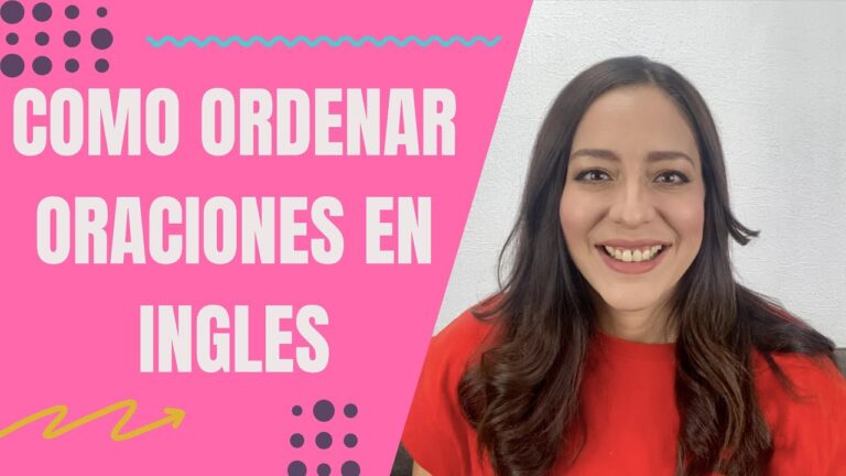 ordenar palabras en desorden en ingles ejercicios