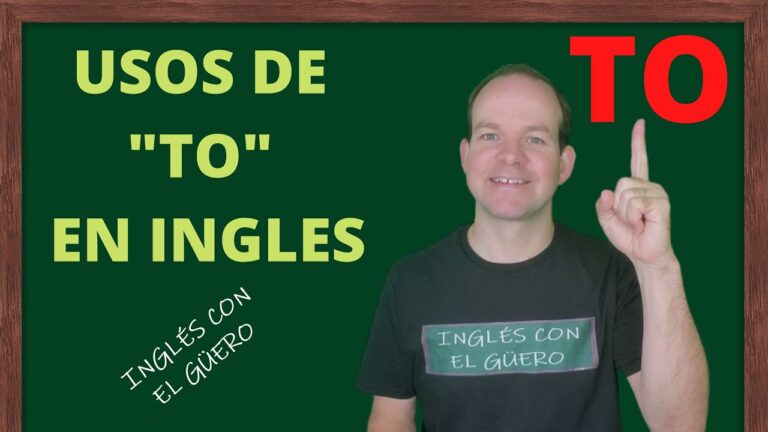 uso del to
